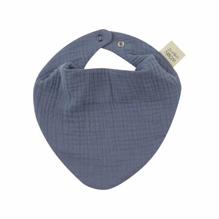 Bavaglino a Bandana in Mussola – Cotone Biologico GOTS – Colori Assortiti