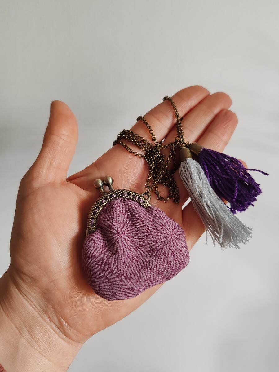 Collana "Vento di Lavanda"