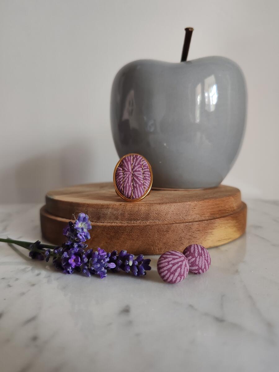 Collana "Vento di Lavanda"