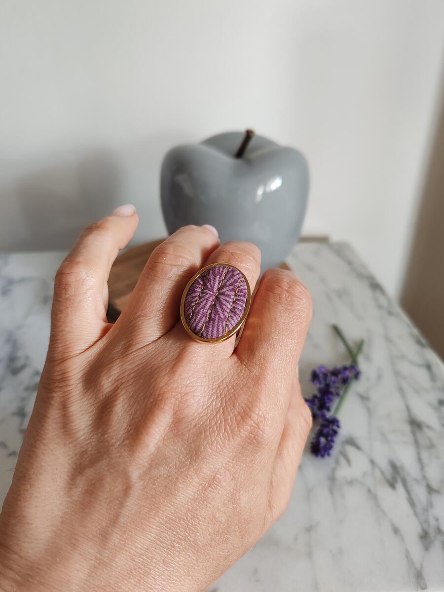 Collana "Vento di Lavanda"