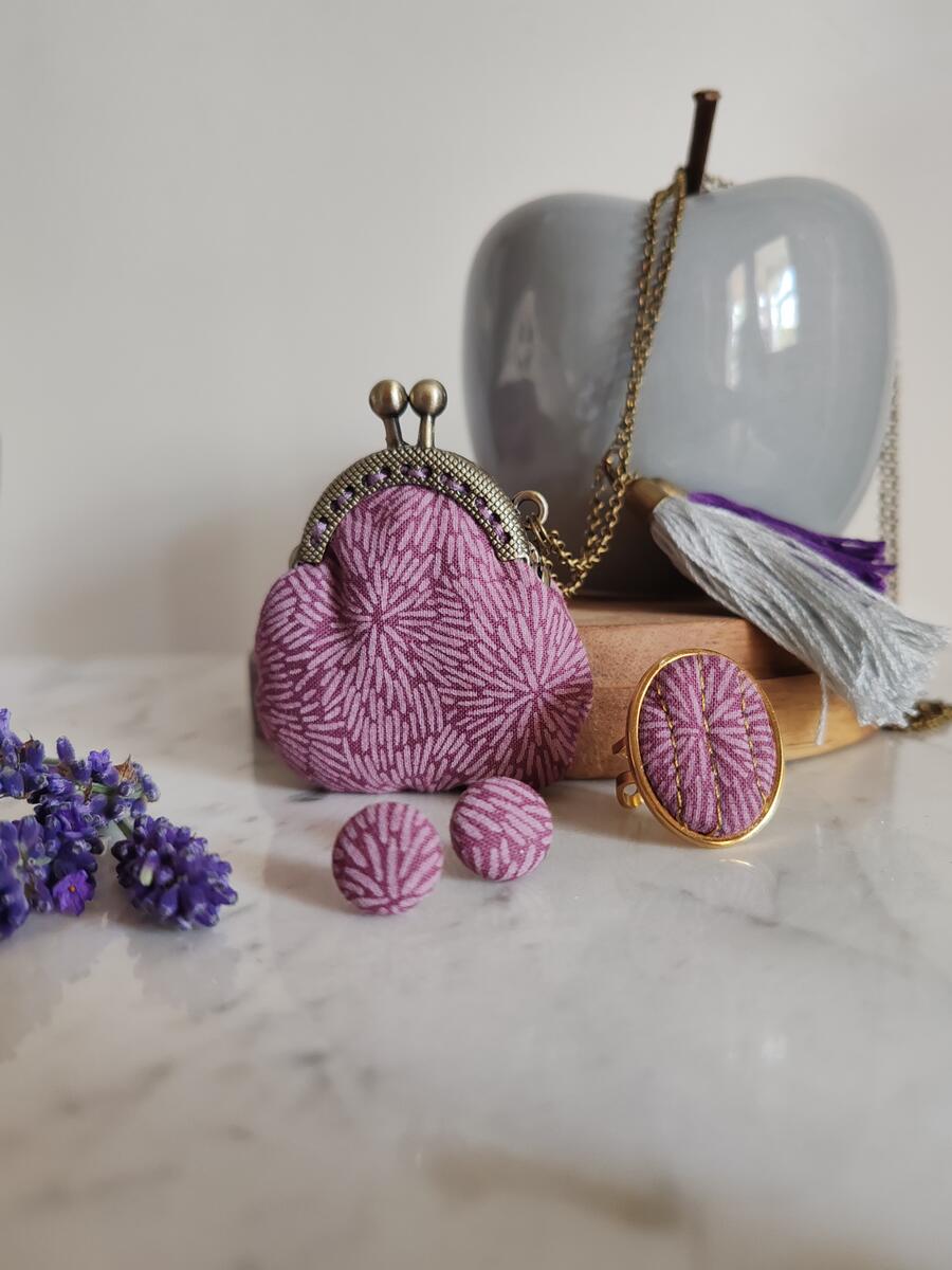 Collana "Vento di Lavanda"