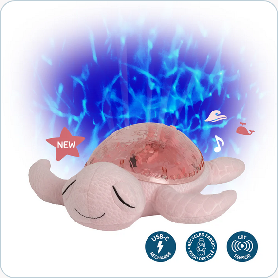 Cloud b - Tranquil Turtle Rosa - Carica Usb
