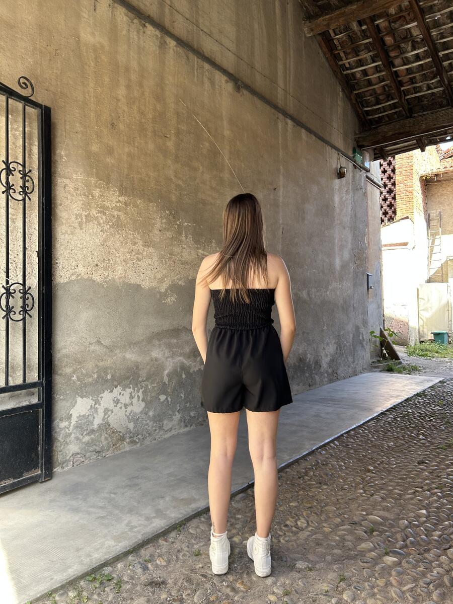 NOVITÀ Tutina bottoni dorati