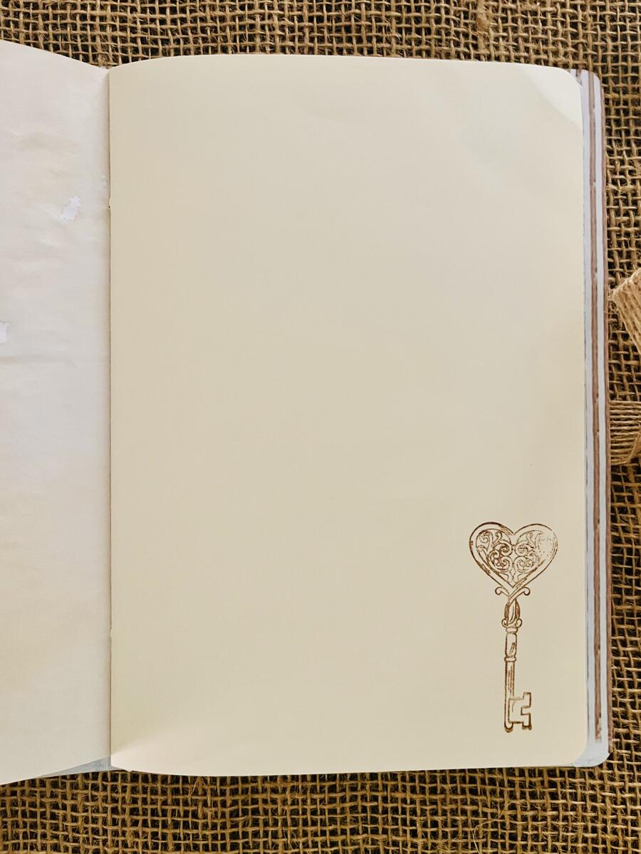 Quaderno artigianale Ricordi in carta