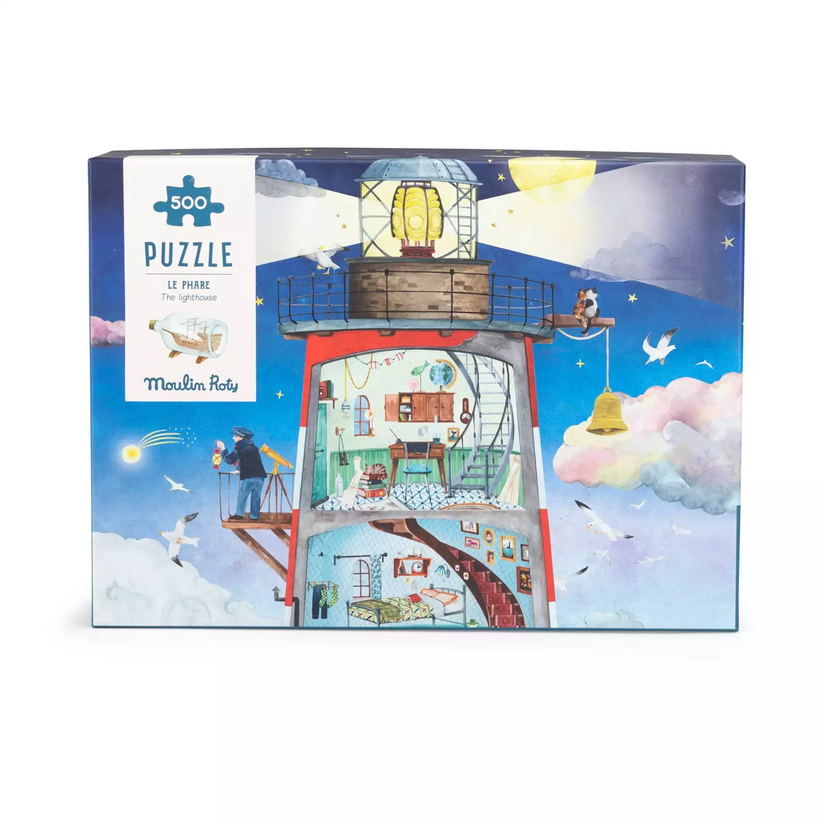 Puzzle Il faro 500 pezzi Le Jardin du Moulin