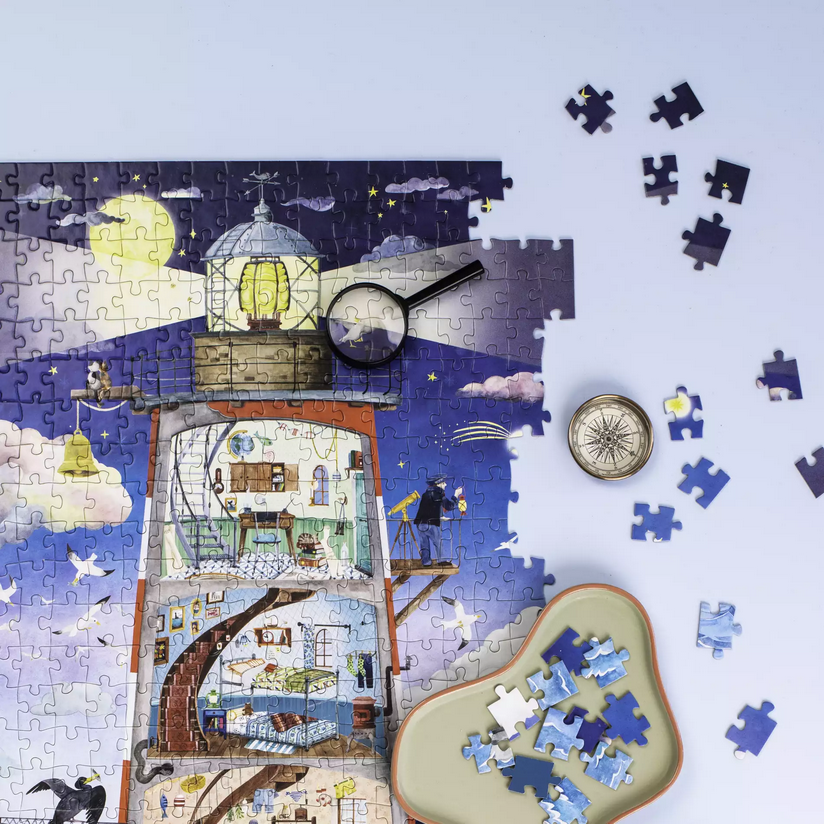 Puzzle Il faro 500 pezzi Le Jardin du Moulin