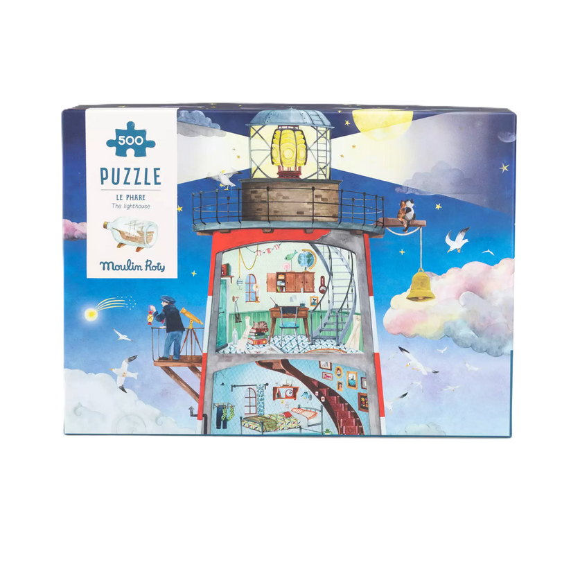 Puzzle Il faro 500 pezzi Le Jardin du Moulin