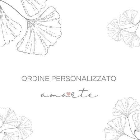 Ordine personalizzato Giusy