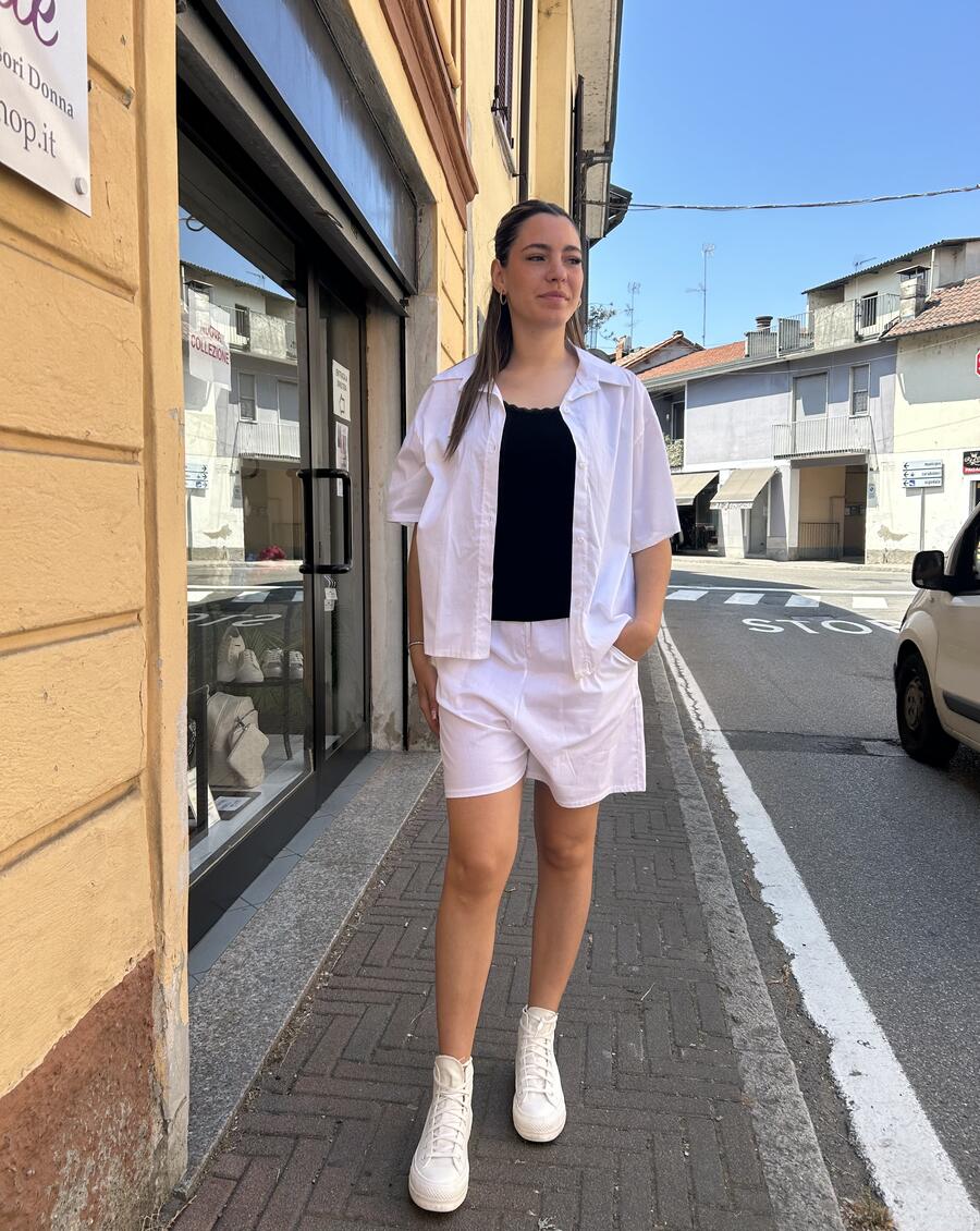 NOVITÀ Completo camicia & bermuda in cotone