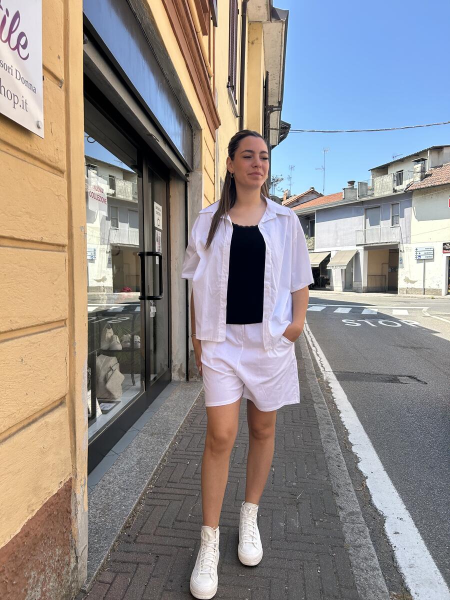 NOVITÀ Completo camicia & bermuda in cotone