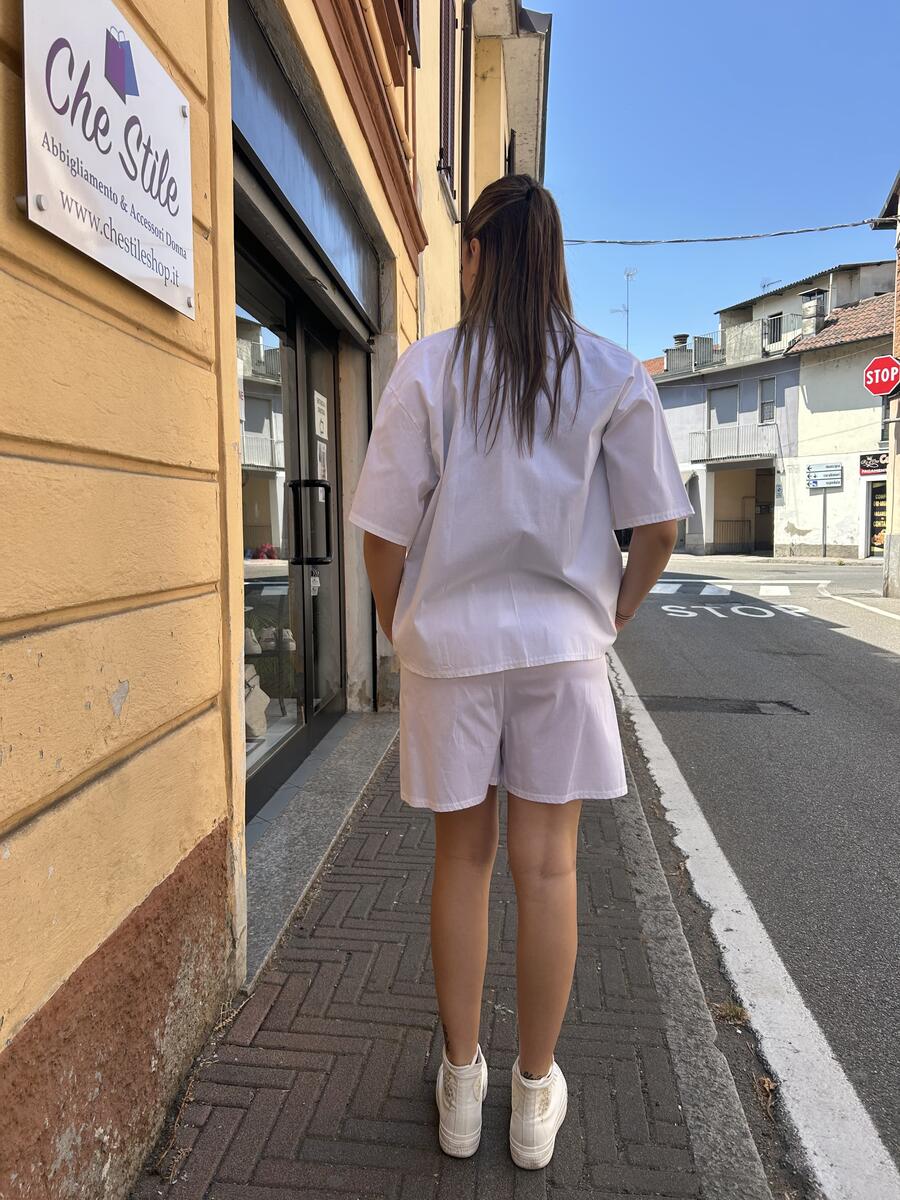 NOVITÀ Completo camicia & bermuda in cotone
