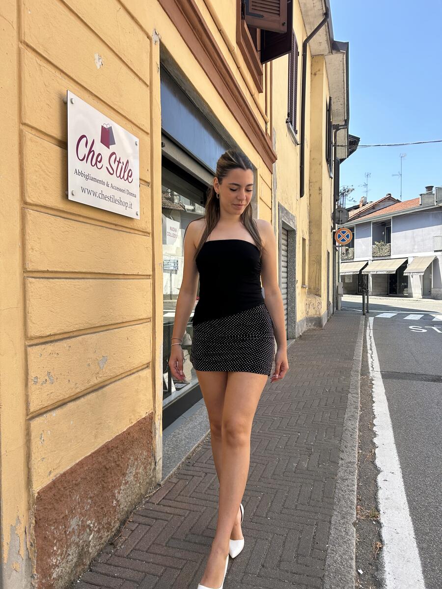 NOVITÀ Mini gonna con brillantini