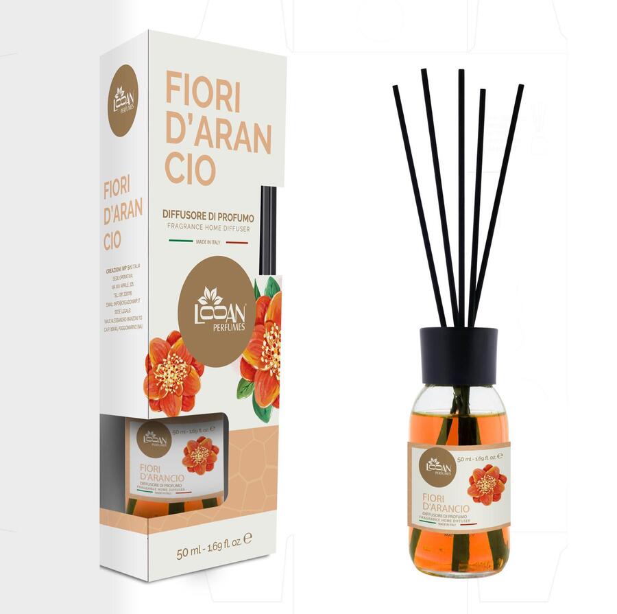 LOOAN PERFUMES DIFFUSORE DI PROFUMO DA 50 ml
 [Quantità minima per ordine è di 24 pezzi]