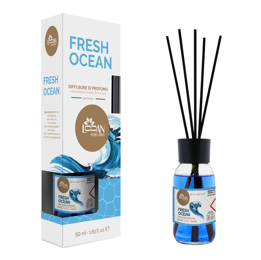 LOOAN PERFUMES DIFFUSORE DI PROFUMO DA 50 ml
 [Quantità minima per ordine è di 24 pezzi]