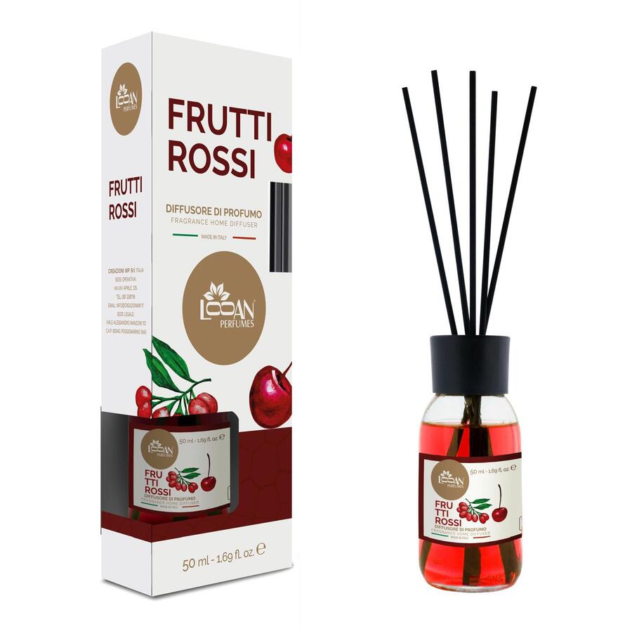 LOOAN PERFUMES DIFFUSORE DI PROFUMO DA 50 ml
 [Quantità minima per ordine è di 24 pezzi]