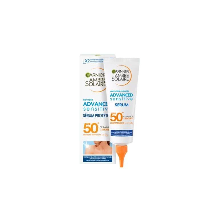 GARNIER AMBRE SOLAIRE ADVANCED SENSITIVE SERUM SPF 50 DA 125 ml
 [Confezione da 6 pezzi]