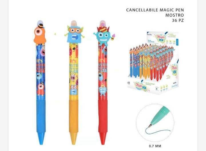 PRYMA MAGIC PEN PENNA A SFERA CANCELLABILE 
 [Confezione da 36 pezzi]