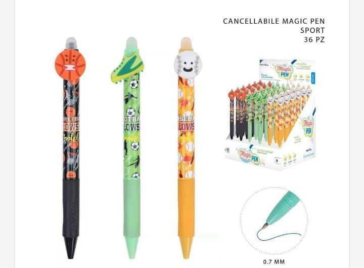 PRYMA MAGIC PEN PENNA A SFERA CANCELLABILE 
 [Confezione da 36 pezzi]