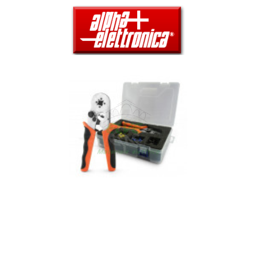 ALPHA ELETTRONICA - 98-119K Pinza crimpatrice per terminali a tubetto