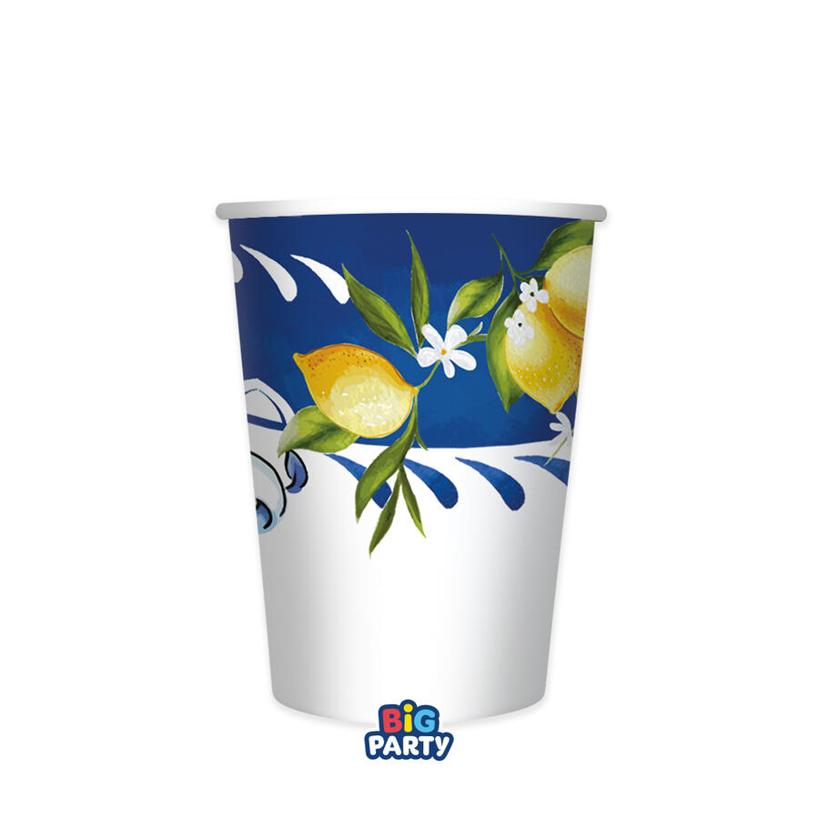 Amalfi Piatto carta cm.25 conf. 6 pezzi 
