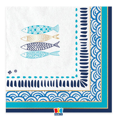 Marine Tovagliolo in Carta cm.33x33 pz.16