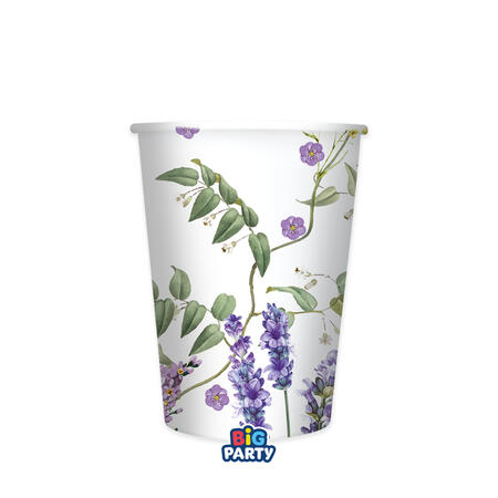 Flower Garden Bicchiere in carta 250 cc Conf.6 pezzi