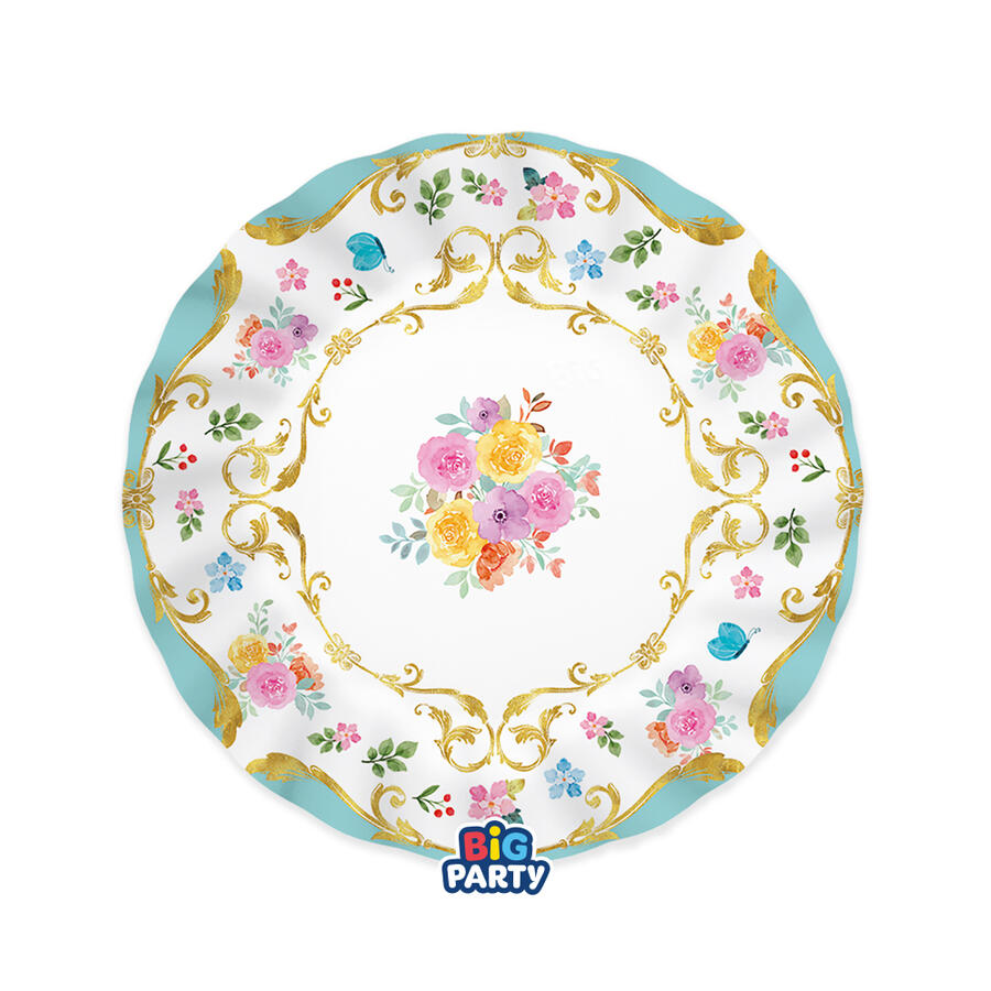 Minty Piatto Carta Diametro cm.25 Conf.6 pezzi