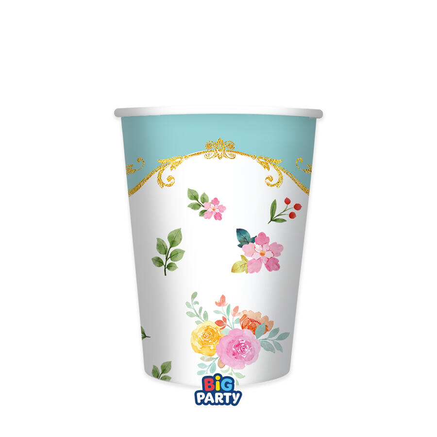 Minty Piatto Carta Diametro cm.25 Conf.6 pezzi