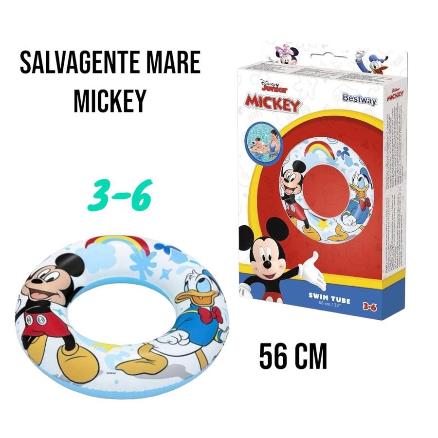 SALVAGENTE PER BAMBINI ø 56 cm da 3-6 anni