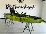 Kayak a Motore di prua Haswing Cayman 55lb con GPS + Pedali divisibile Big Mama Triken 330 live S, con ruote e vasca del vivo