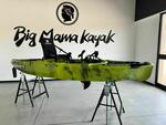 Kayak a Motore di prua Haswing Cayman 55lb con GPS + Pedali divisibile Big Mama Triken 330 live S, con ruote e vasca del vivo