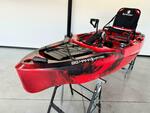 Kayak a Motore di prua Haswing Cayman 55lb con GPS + Pedali divisibile Big Mama Triken 330 live S, con ruote e vasca del vivo