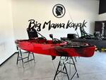 Kayak a Motore di prua Haswing Cayman 55lb con GPS + Pedali divisibile Big Mama Triken 330 live S, con ruote e vasca del vivo