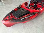 Kayak a Motore di prua Haswing Cayman 55lb con GPS + Pedali divisibile Big Mama Triken 330 live S, con ruote e vasca del vivo
