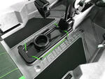 BIG MAMA KAYAK A PEDALI TRIKEN 330 con Pulpito Inox + Piastra sgancio rapido + motore HASWING Cayman 55lb funzione ancora e GPS per MARE e LAGO