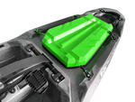 BIG MAMA KAYAK A PEDALI TRIKEN 330 con Pulpito Inox + Piastra sgancio rapido + motore HASWING Cayman 55lb funzione ancora e GPS per MARE e LAGO