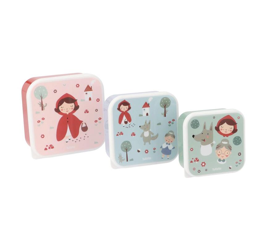 Pack 3 Scatoline Snack - Fantasie assortite