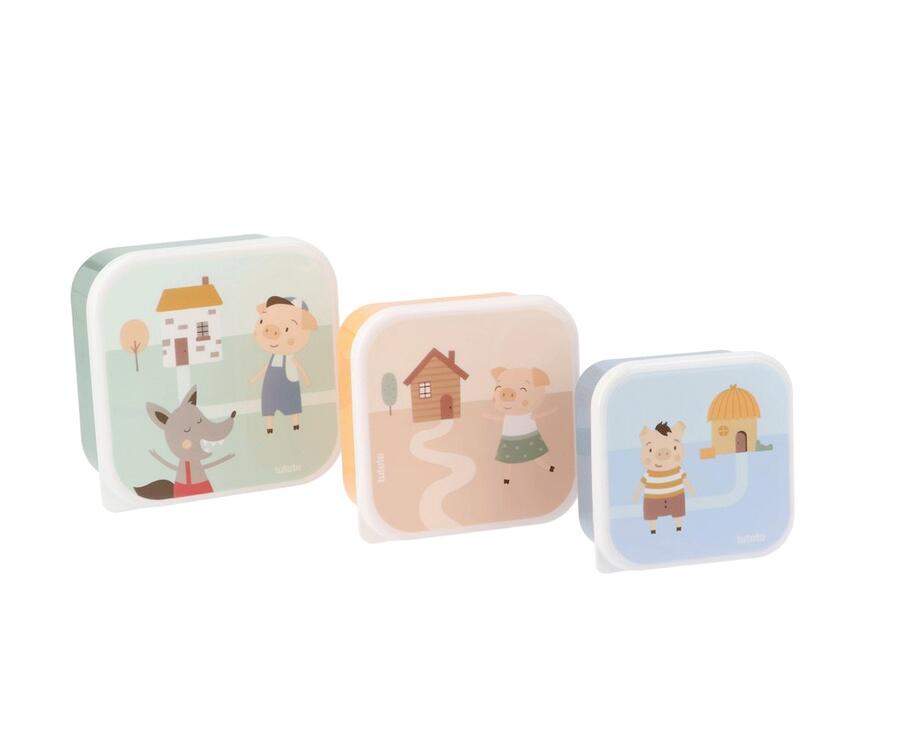 Pack 3 Scatoline Snack - Fantasie assortite