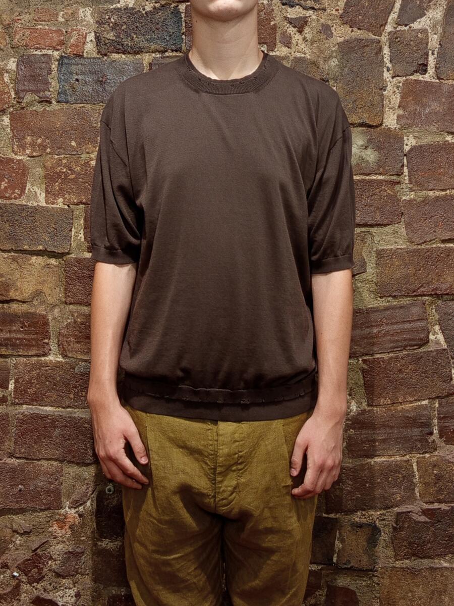 Atomo Factory - Maglia Manica Corta Brown