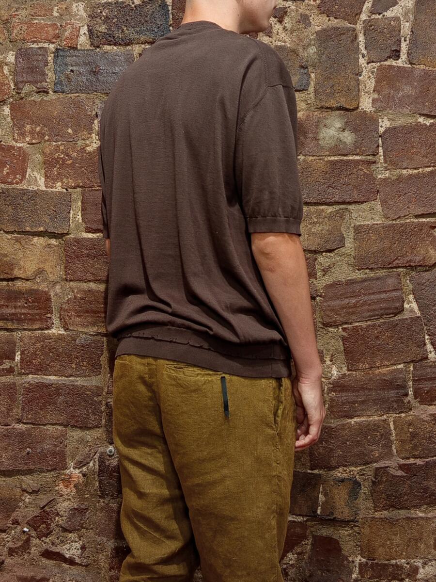 Atomo Factory - Maglia Manica Corta Brown