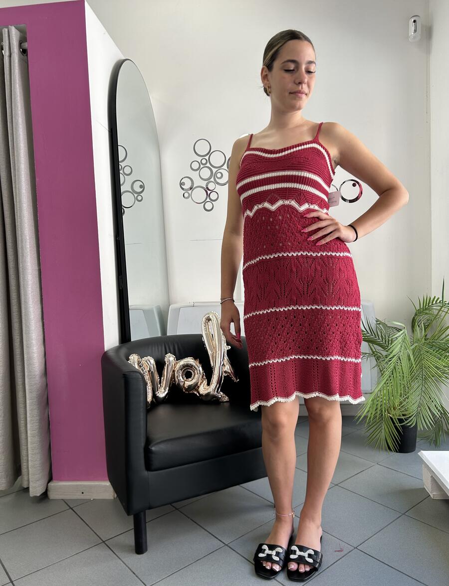 NOVITÀ Abitino/copricostume in crochet in cotone