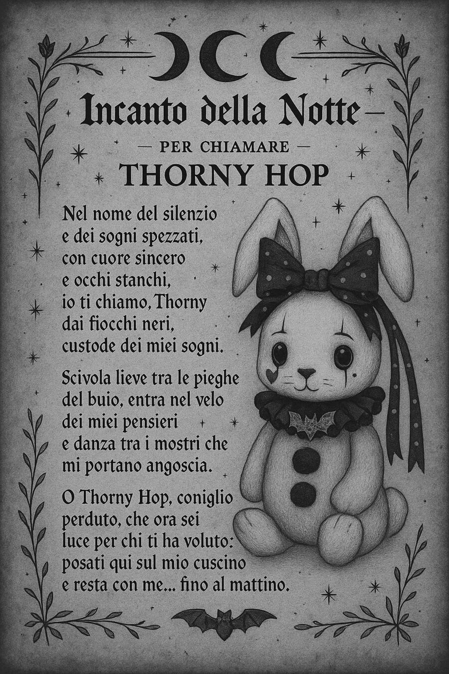 Thorny Hop il coniglio che salta tra gli incubi
