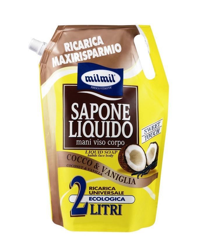 MIL MIL SAPONE LIQUIDO RICARICA DA 2 LITRI