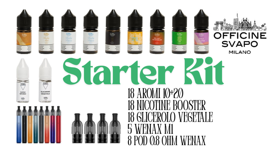 STARTER KIT OFFICINE SVAPO