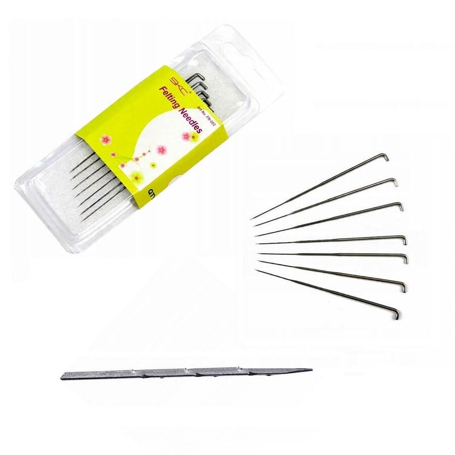 Set 7 Aghi per Infeltrimento - Kit Essenziale per Feltro ad Ago