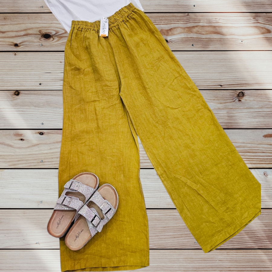Pantalone Puro Lino