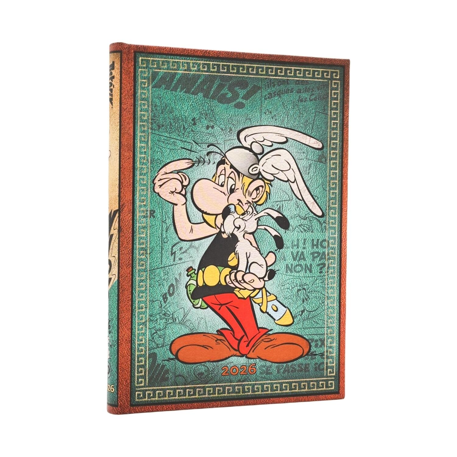 Agenda settimanale 2026 Paperblanks Asterix il Gallo – Midi
