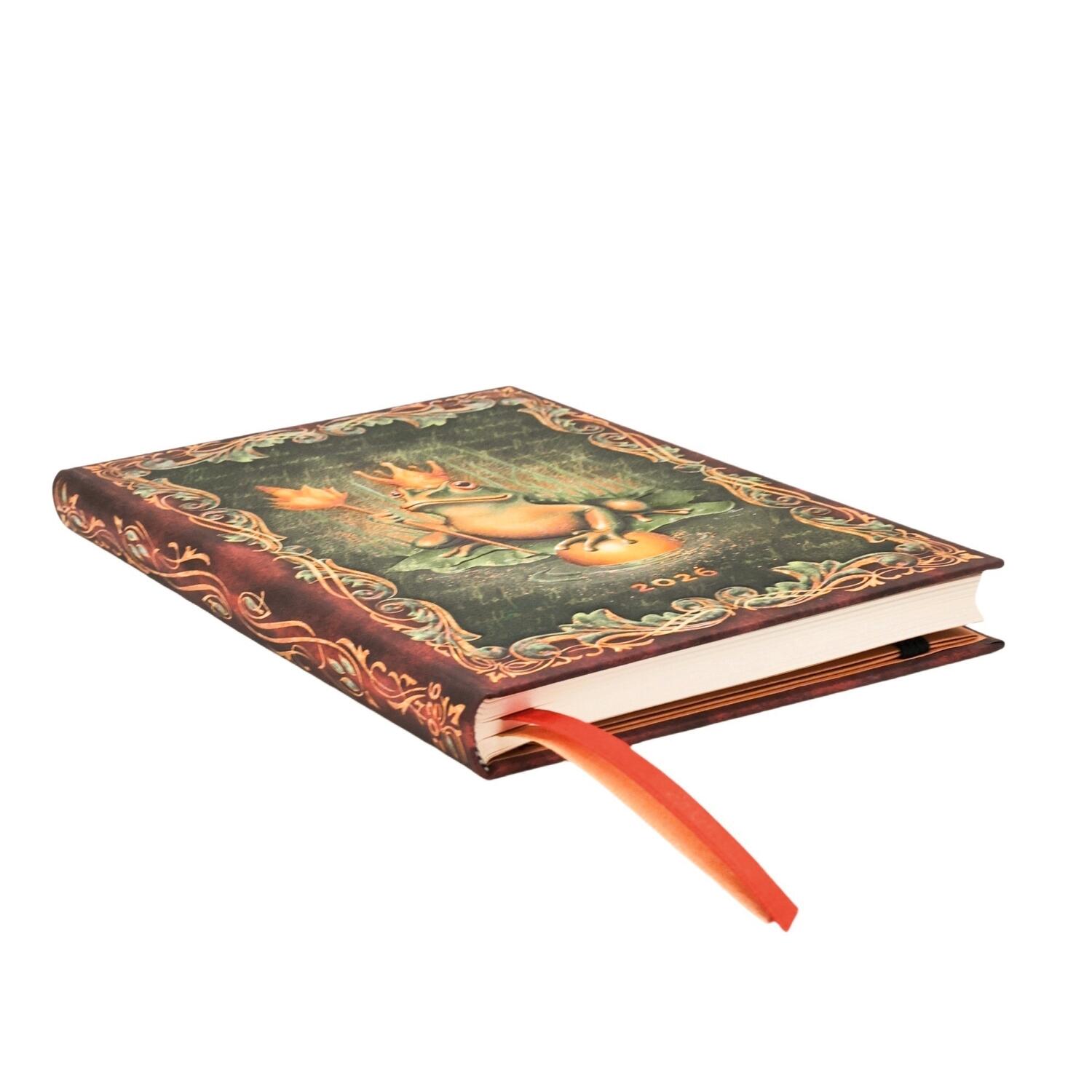 Agenda settimanale 2026 Paperblanks Il Principe Ranocchio (Collezione Fiabe) – Midi