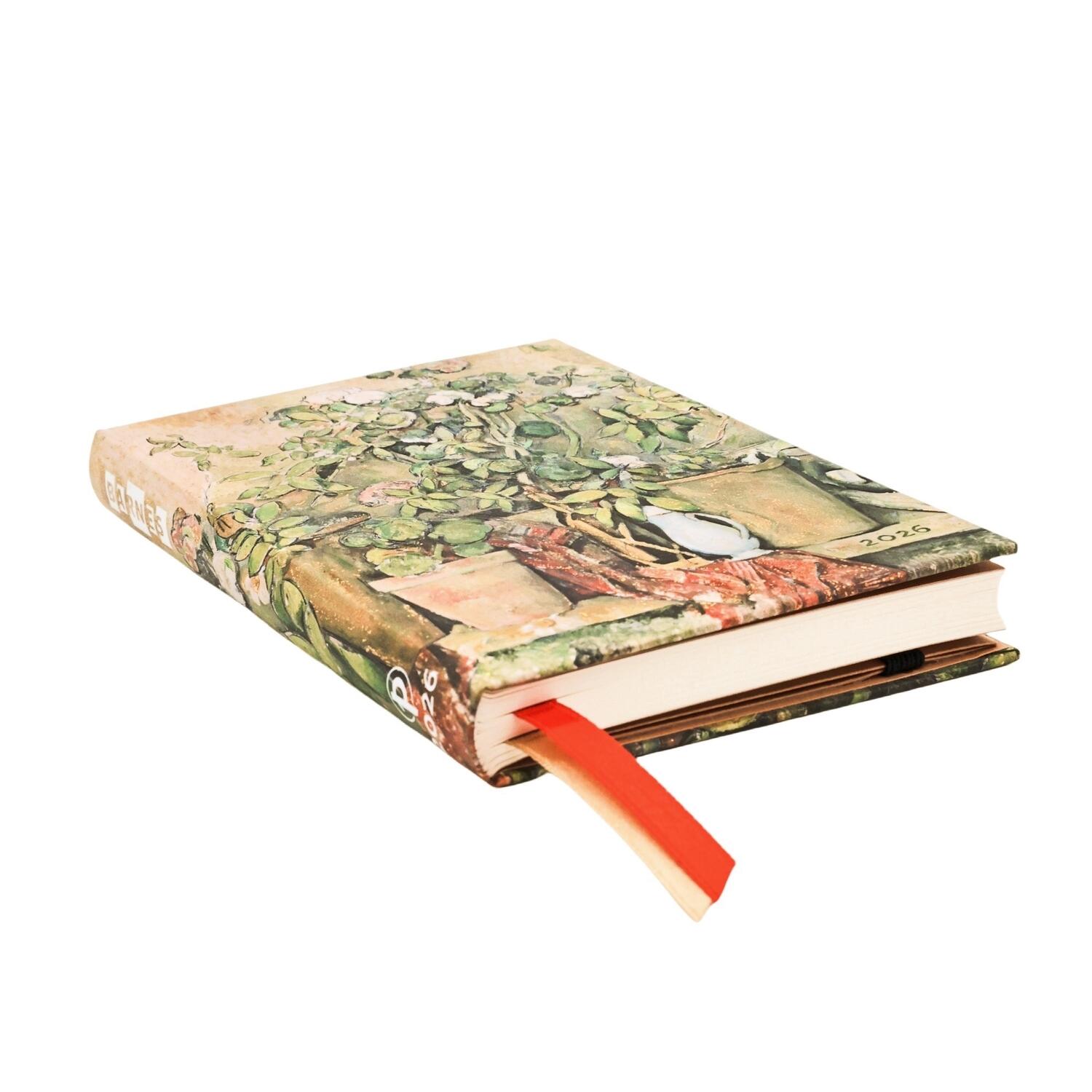 Agenda settimanale 2026 Paperblanks Vasi di Terracotta e Fiori, Cezanne – Mini