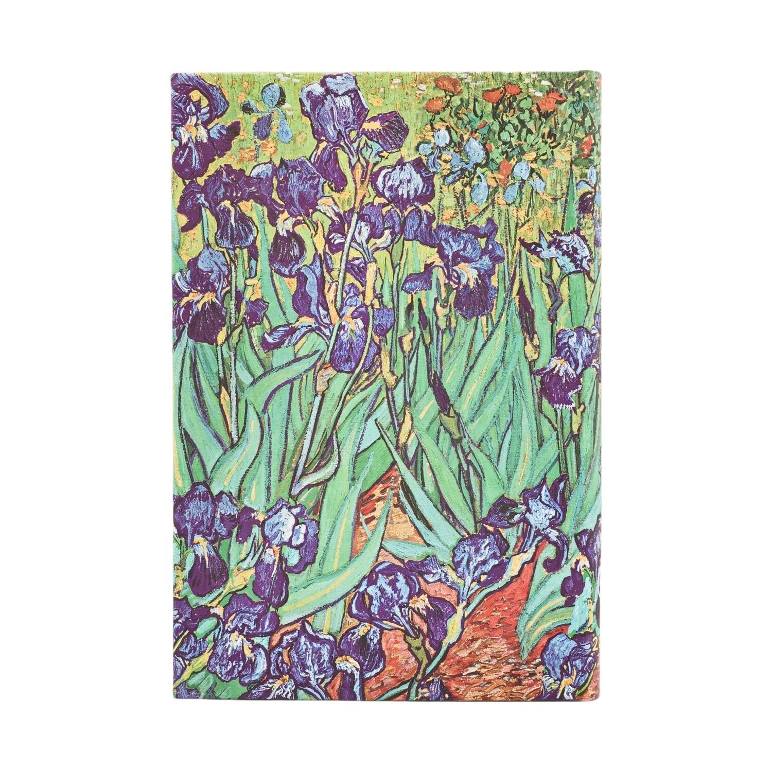 Agenda settimanale 2026 Paperblanks “Iris di Van Gogh” – Mini